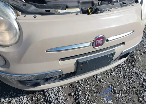 2012 Fiat 500 Lounge from USA, damaged, VIN 3C3CFFCR6CT122883
